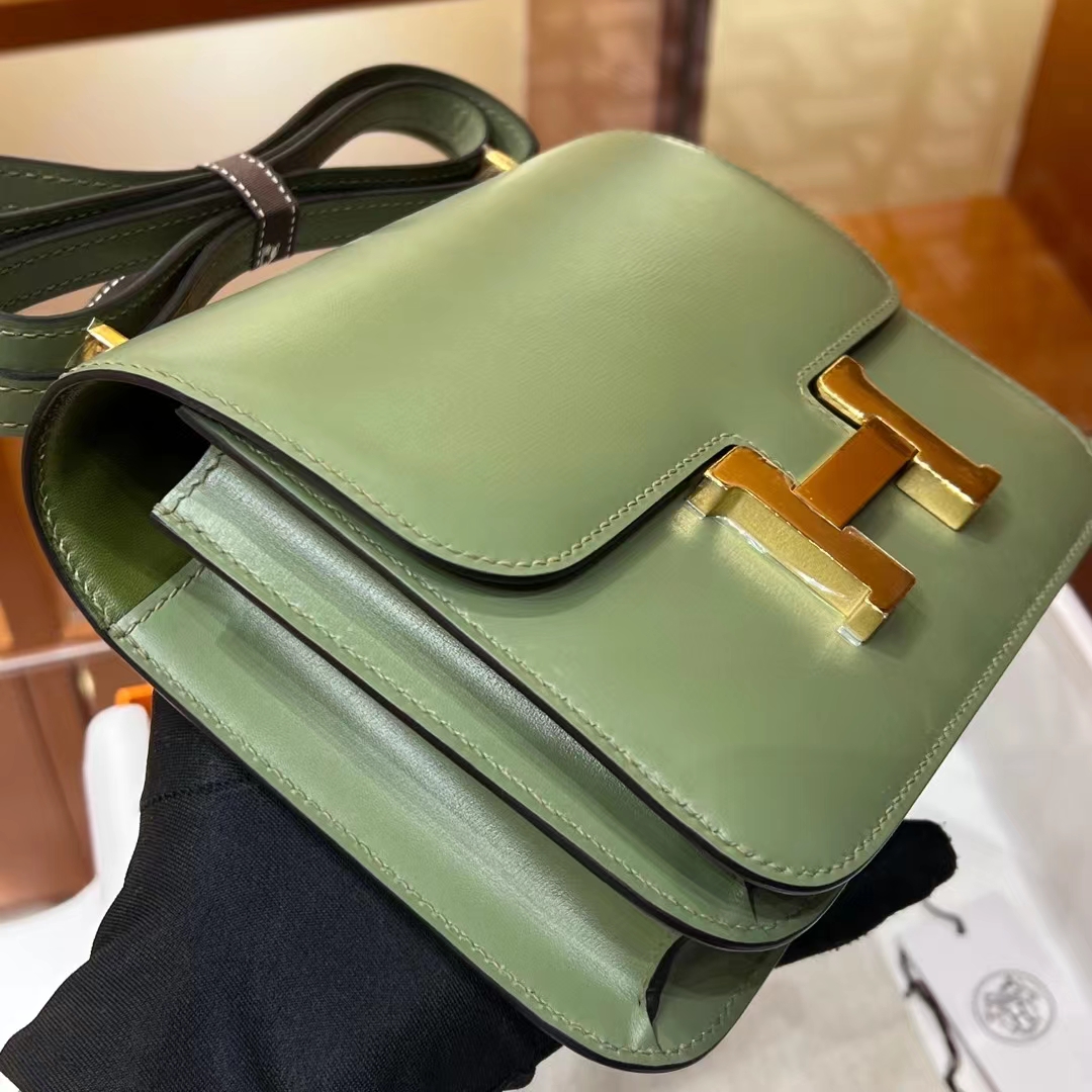 Constance 19CM 3i  BOX Full handmade HERMES Fatory