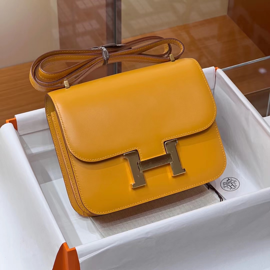 Constance 19CM 9D BOX Full handmade HERMES Fatory