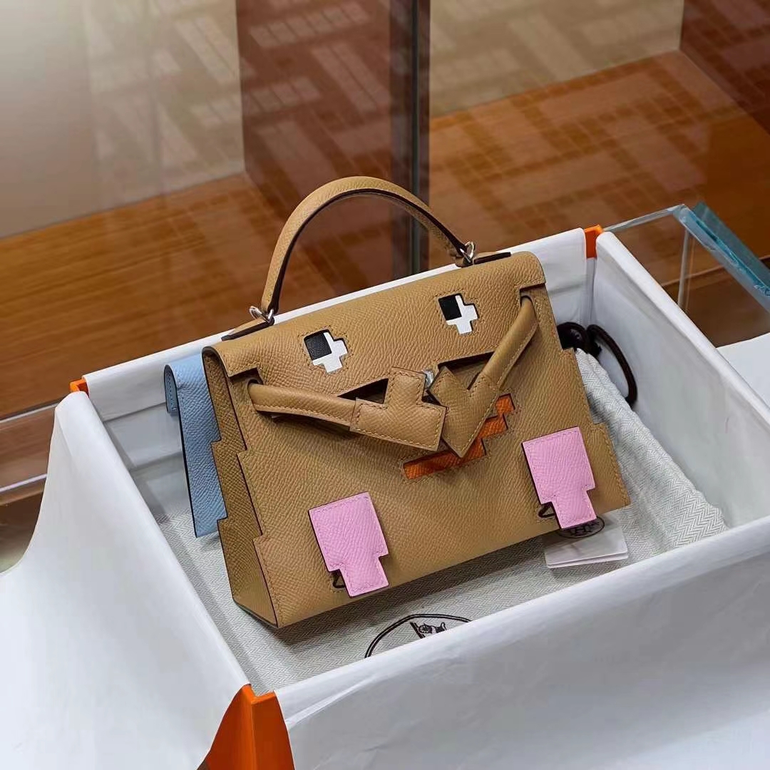 Kelly doll 1H Epsom Full handmade HERMES Fatory